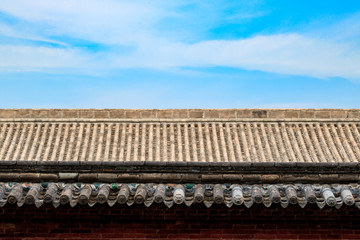Houses in ancient northern China.
