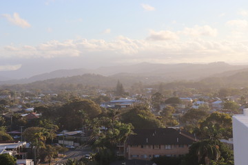 Honolulu Diamond head and Honolulu beach
