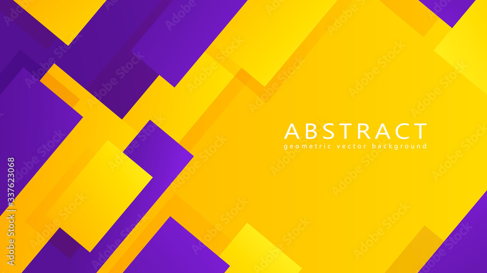 Poster abstract geometric vector background. colorful rectangles with place for text. illustration with mod