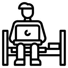 working man icon