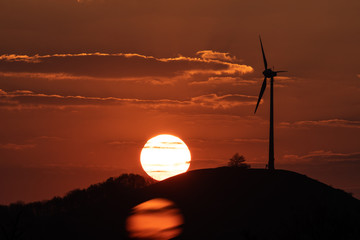 Sonnenaufgang Ditzingen