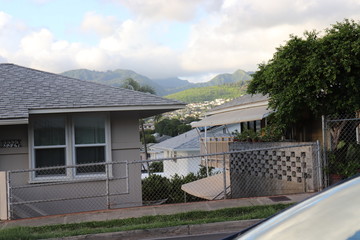 Honolulu Diamond head and Honolulu beach