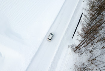road trip across Daisetsuzan National Park hokkaido in winter season