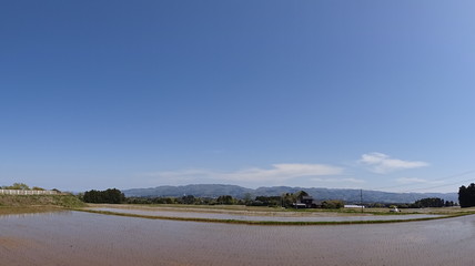 The view of Sado, Japan