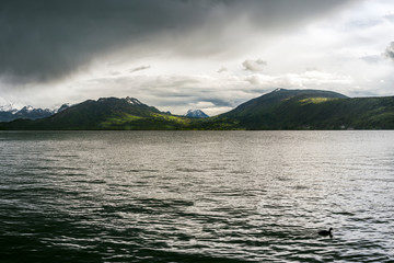 Vue sur le lac d'Annecy