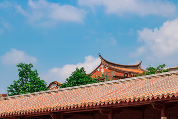 Fototapeta na wymiar Ancient Architecture in South Fujian, China.