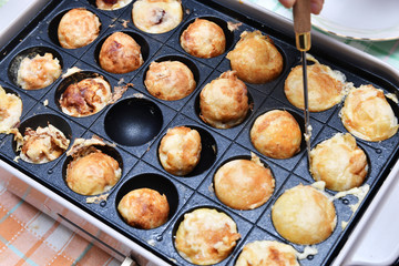 自宅で作るたこ焼き