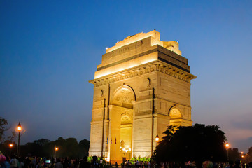 The India Gate Delhi, India