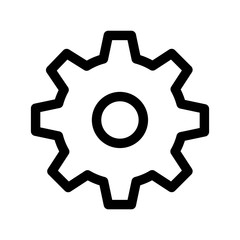 設定のアイコン／歯車／ギア／イラスト