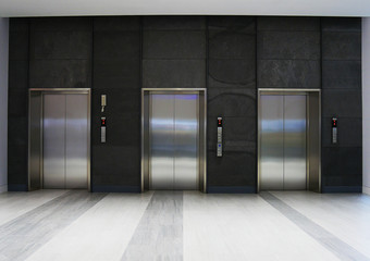 3 Lift off the black, closed in the interior office floor