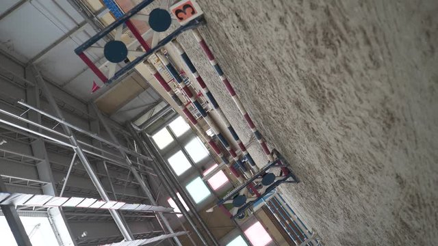 The General layout of the obstacles on the racetrack