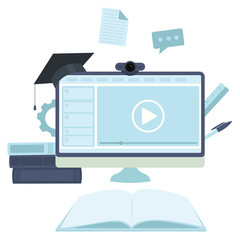 distance learning, distance education, self-education, video lesson, lecture