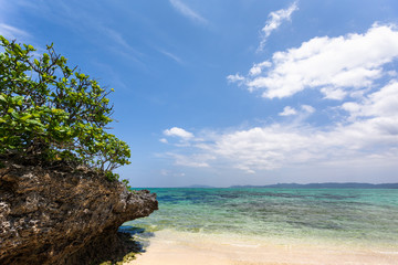 日本の国立公園・沖縄県石垣島、川平湾周辺
