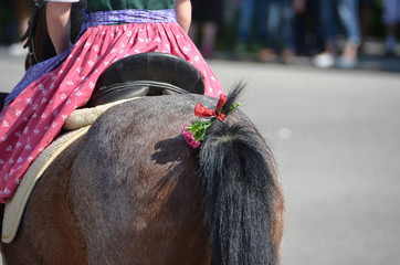 Georgi-Ritt in Altmünster (Salzkammergut) - Georgi ride in Altmünster (Salzkammergut)