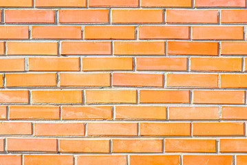 The wall is made of bricks. Beautiful texture and background.