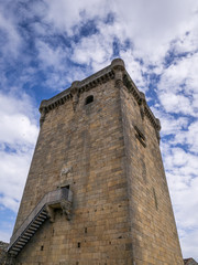 Tower at Monterrei Castle, Verin, Galicia, Spain