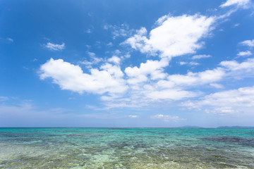 日本の国立公園・沖縄県石垣島、川平湾周辺