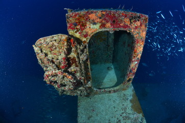 relitto nave da guerra