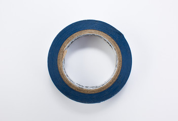 Roll of insulating tape isolated on a white background