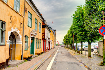 Fototapeta na wymiar Helsingor landmarks, Denmark