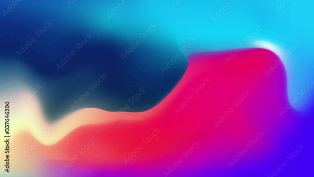 Poster abstract liquid gradient colorful seamless looped animation background . fashion colorful style. sof