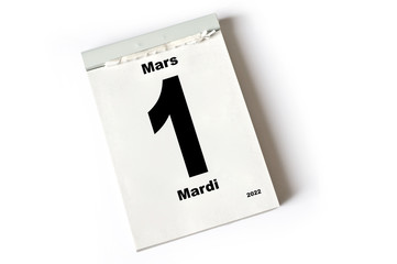1. Mars 2022