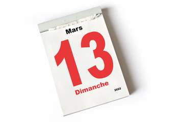 13. Mars 2022