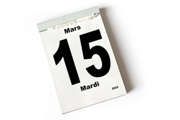 15. Mars 2022