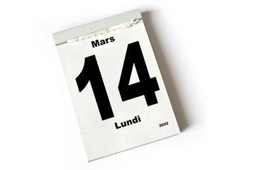 14. Mars 2022