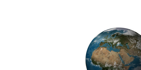 planet earth in space