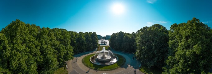 Warszawa z lotu ptaka © Aleksander