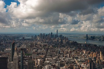 Views over Manhattan from the Empire State Building