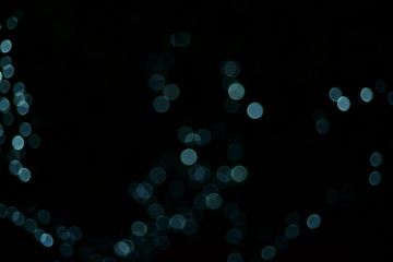 The blur of the lights is a beautiful bokeh at night.