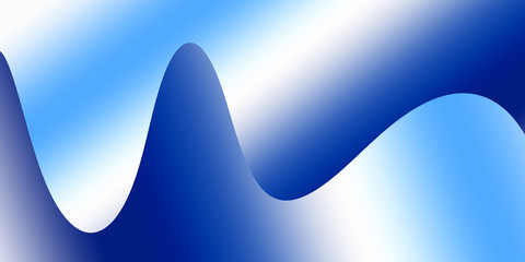 

Flowing blue waves with shadow effects and fluid gradients. Dynamic trendy abstract background