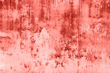 Living coral wooden background. Abstract wallpapper.