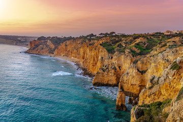 Ponta da Piedade in Lagos, Algarve, Portugal	