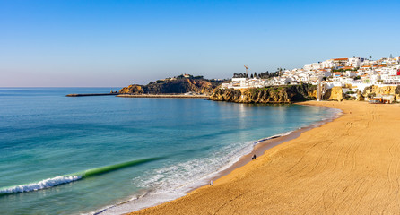 Albufeira city beach,Algarve