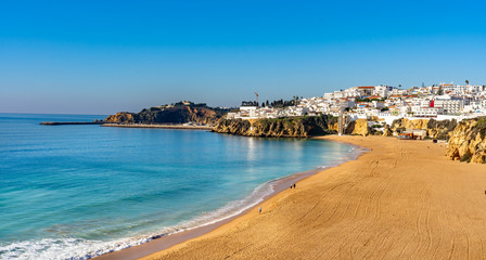 Albufeira city beach,Algarve