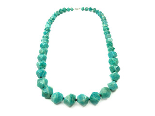 fashion beads necklace jewelry with semigem crystals jasper