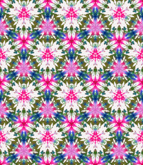 Seamless pattern made from tie-dye cotton