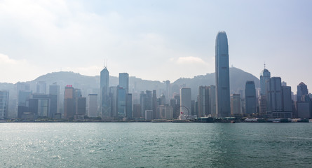 Obraz premium Hong Kong Skyline.