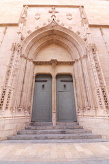 Portal of the Lonja de la Seda (15th-16th century), UNESCO World Heritage List, Valencia, Spain