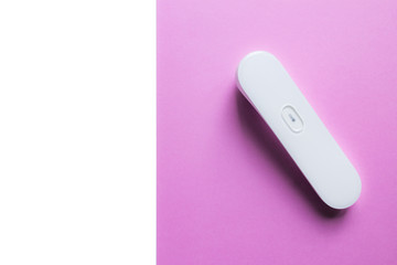 Thermometer of the 21st century. Body temperature measurement.