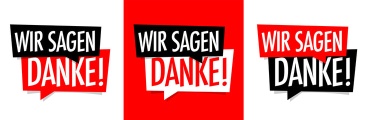 Wir sagen Danke !