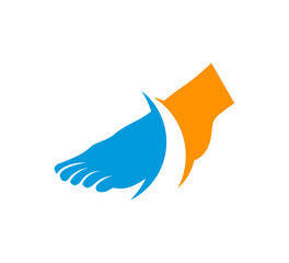 Foot logo vector template, Creative of Foot logo design concepts