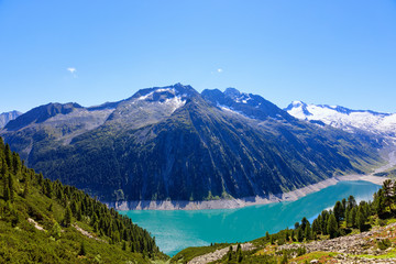 Alpine water reservoirs - Schlegeisspeicher