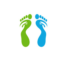 Foot Care logo vector template, Creative of Foot logo design concepts