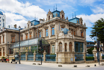 Punta Arenas, Chile, Sarah Braun's Mansion (Palacio Sara Braun).
 The Palace was built in 1905 by...