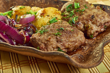 Icelandic breaded lamb chops
