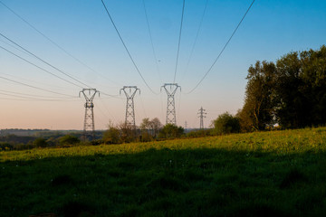 electric power lines